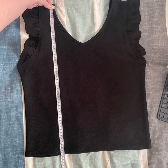 Valleygirl - Black Top - Size Large - Picture 6 of 7